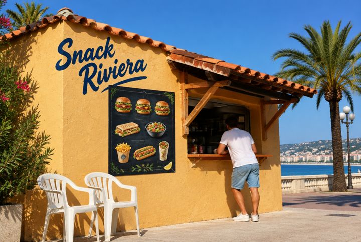 Devanture du restaurant Snack Riviera