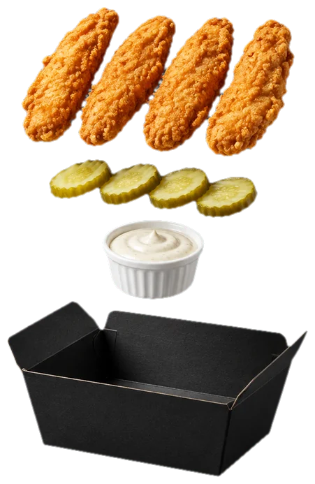 Vue éclatée : Box Tenders ×4