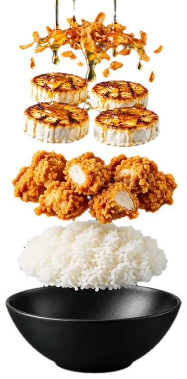 Vue éclatée : Gratiné Chèvre Miel